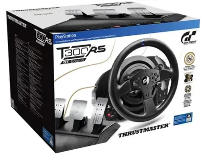 Kit Racer - Play 5 + Volante T300 Thrustmaster + Pepais TLC-M + Cockpit Extreme
