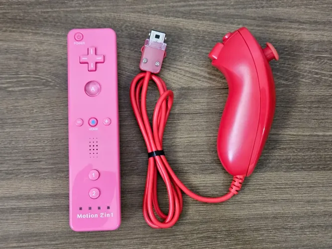 Wii Remote mais Nunchuk