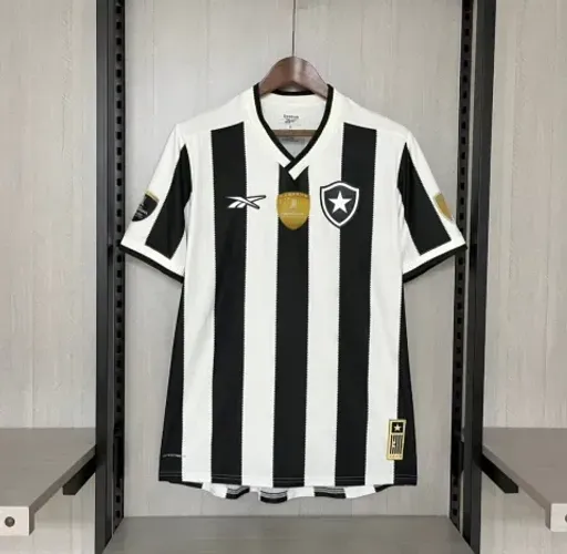 Camisa Botafogo Reebok 24/25 Masculina Com Patch Libertadores GG