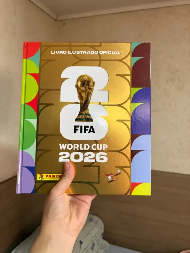 Vendo ÁLBUM COPA 2026 DOURADO COMPLETO!