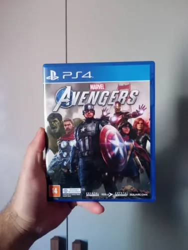 Avengers PS4 mídia física