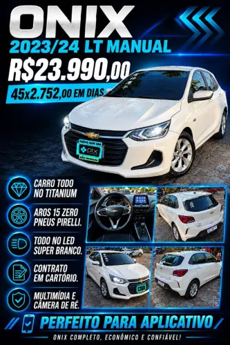 Chevrolet Onix Hatch LT 1.0 12V Flex Mec. 4P 2024