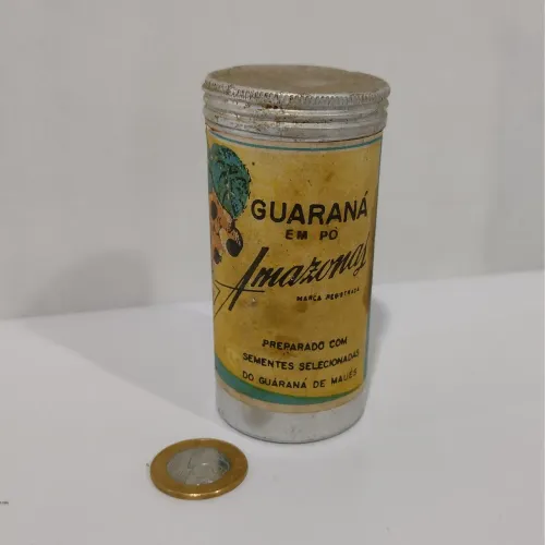 Lata antiga Guaraná em pó 