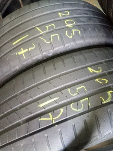 2 PNEUS 205/55/17 BRIDGESTONE