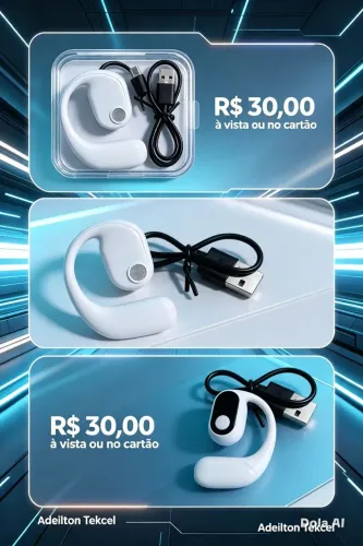 Find me de ouvido Bluetooth.