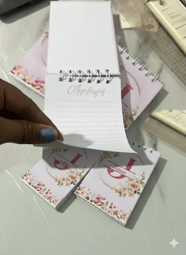 Bloco de nota personalizado