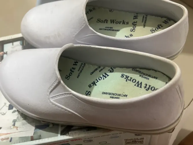 Calçado profissional área da saúde