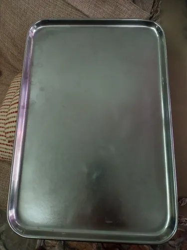 Bandeja inox tamanho 51 X 35