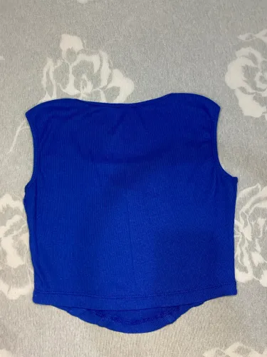 Top Azul Royal