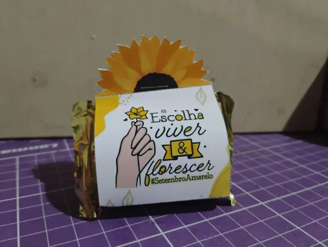 Lembrancinha Setembro Amarelo
