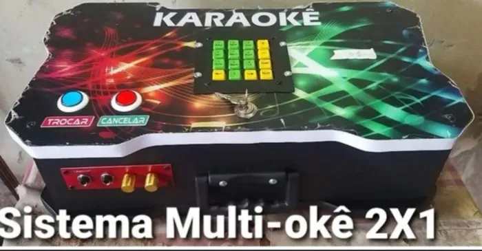 Karaokê/Videokê 2 em 1