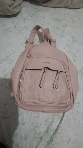 Mochila Rosa Média Elegante