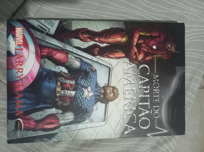 Livro A morte do capitão América