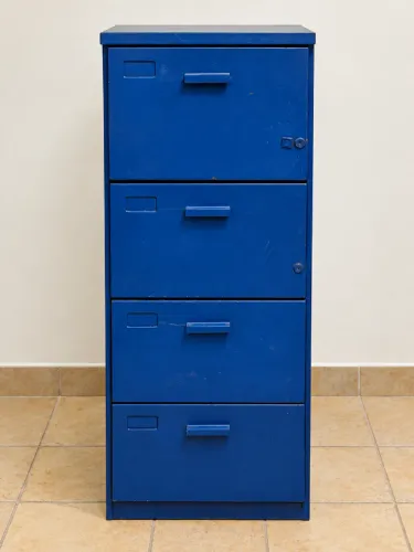 Arquivo de Aço 4 Gavetas para Pasta Suspensa - 1,34 x 0,47 x 0,72 m