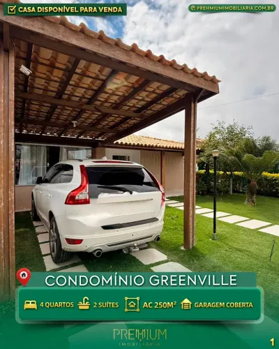 Condomínio Green Ville 250 M² com 4 quartos em Boa Vista - Vitória da Conquista - BA
