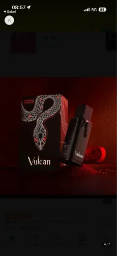 PERFUME VULCAN BLACK
