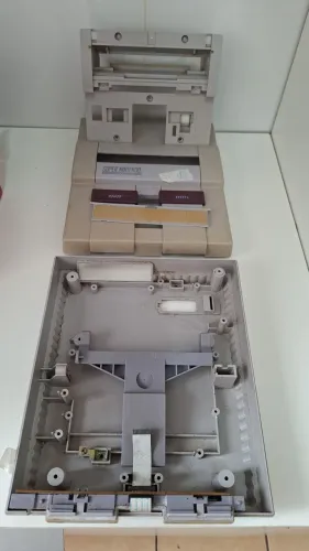 Lote 3 carcaças de super nintendo snes fat