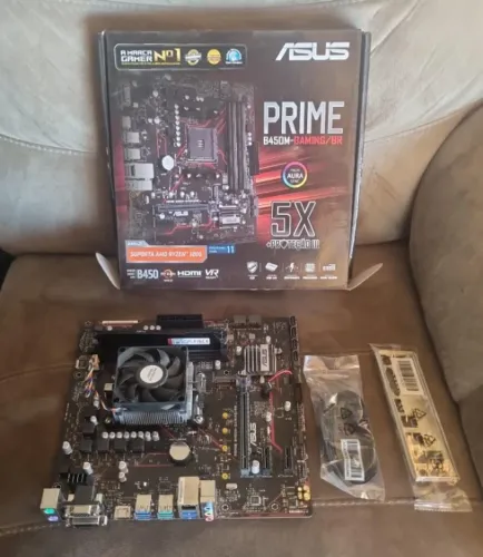 Kit B450m +Atlhon 3000g + 8g ddr4 fury 2333