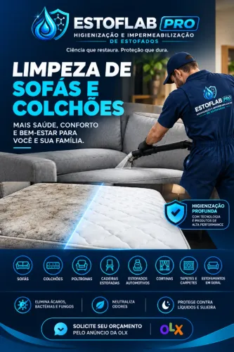 Limpeza de Sofás e Colchões em Natal e Região Metropolitana