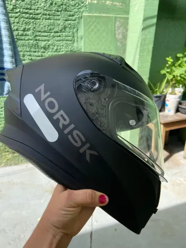 Capacete Norisk Flow Preto Fosco 