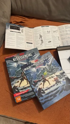 Kit Essencial Dungeons and Dragons D&D Completo