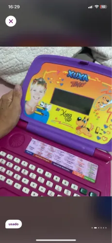 Laptop infantil da Xuxa candide
