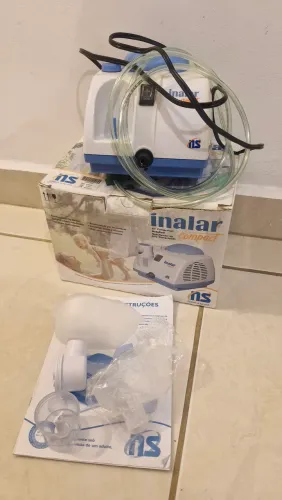 Inalador/Nebulizador NS Inalar Compact - Completo