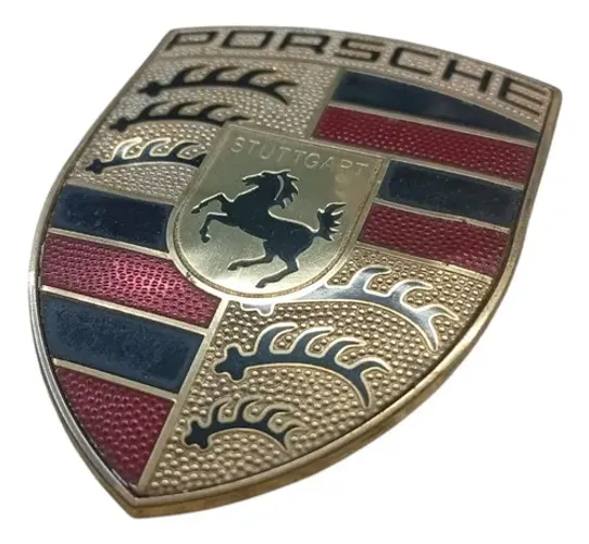 Insígnia Frontal Porsche Macan 2017 2018com Detalhe
