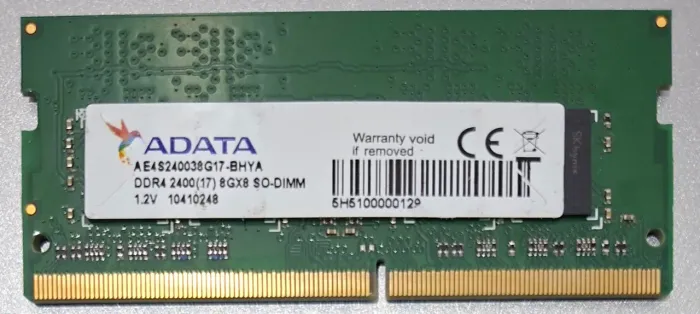 MEMÓRIA ADATA 8GB 2400