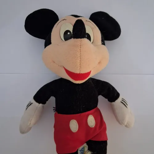 Pelúcia Mickey Mouse Disney 28cm original antigo
