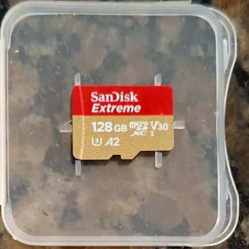 Cartão de memória 128GB micro SD Sandisk Exteme original