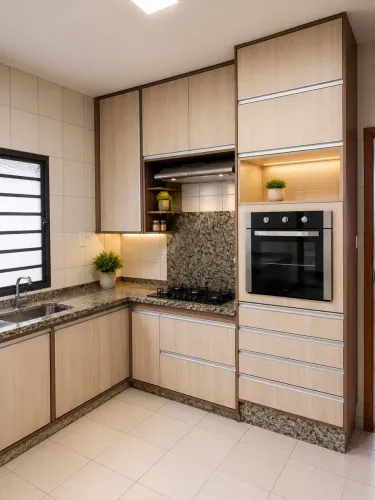 Armário de cozinha planejado MDF