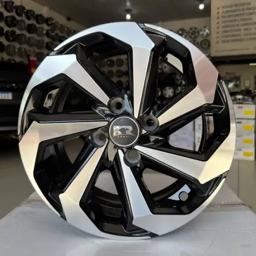 Rodas aro 18 4x100 pneus 165/40 com pneus