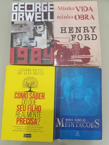 Livros diversos a partir de 10,00