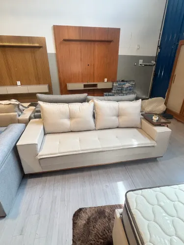 Sofá living caparaó 2,20m 12x sem juros 