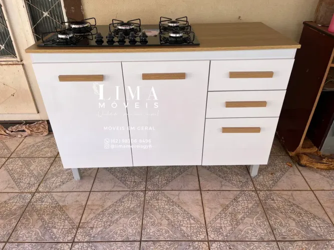 Balcão 1.20 + Fogão Cooktop Itatiaia // OFERTA
