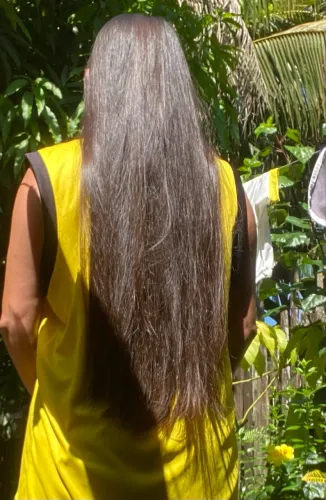 Vendo Cabelo Longo Liso Castanho Claro