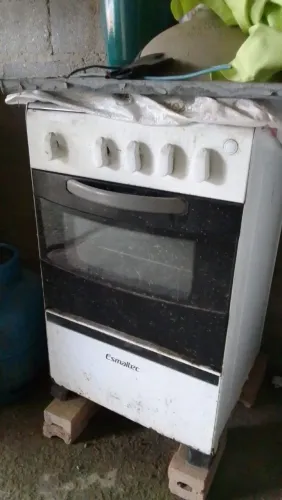 Fogão tem que limpar
