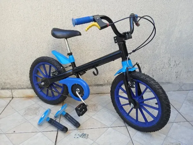 Bicicleta Infantil Aro 12 Nathor com Rodinhas
