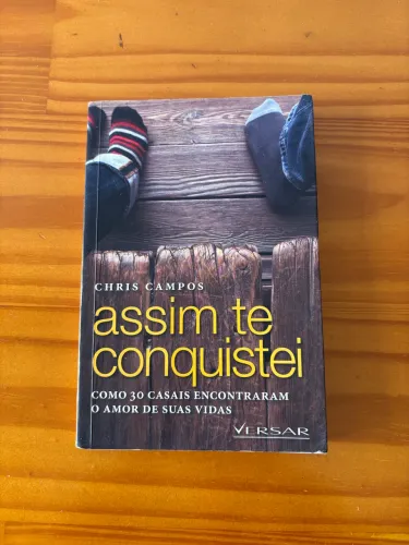 Livro Assim te Conquistei - Chris Campos