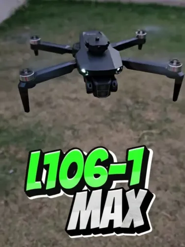 Drone L106-1 MAX GPS, Controle com Tela 4.5?, Sensor de Obstáculo