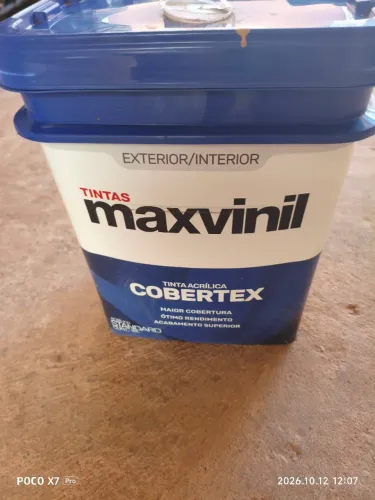 Tinta Maxvinil 18 litros lacrada