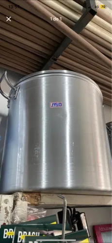 caldeirão de alumínio numero 40