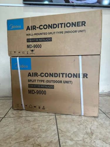 Ar-Condicionado Midea 9.000 BTUs Quente e Frio com Instalação Inclusa