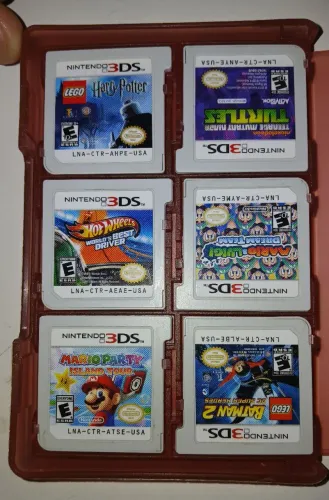 Lote jogos 3ds