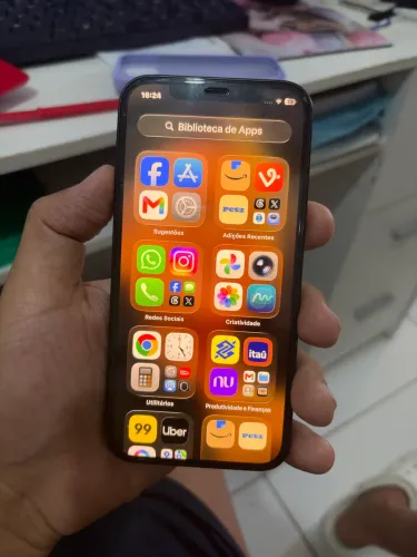 IPHONE 12 NUNCA ABERTO SEM DETALHES 88% bateria