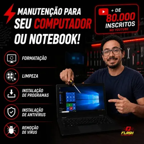 Manutenção de Notebook e Computadores