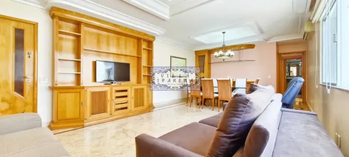 IPANEMA RAINHA ELIZABETH REFORMADO PORTEIRA FECHADA 143M² 3 QUARTOS 4 BANHEIROS PLAY P.24H