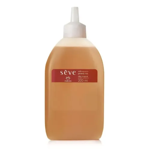Refil Óleo Deo Sève Pimenta Rosa 200ml Natura Frete Grátis