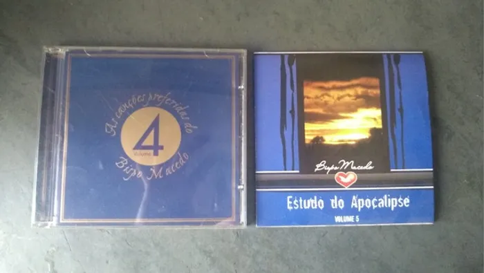 5 CD de musica Gospel - Evangelica - Diversos - Bispo Macedo